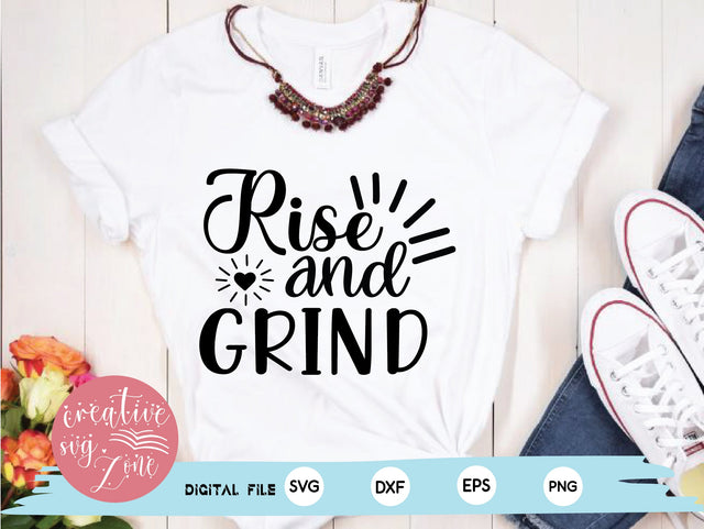 Rise and Grind SVG md faruk hossain 
