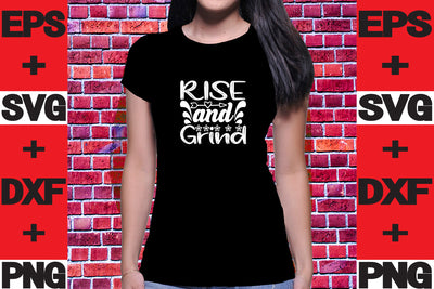 Rise and Grind SVG svgteam 