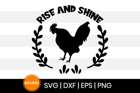 Rise and shine, farm svg quote SVG Maumo Designs 