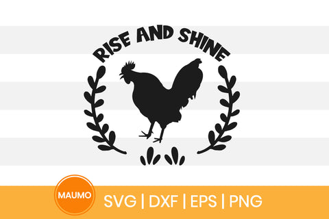 Rise and shine, farm svg quote SVG Maumo Designs 