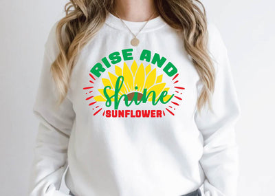 rise and shine sunflower SVG Design SVG farhad farhad 