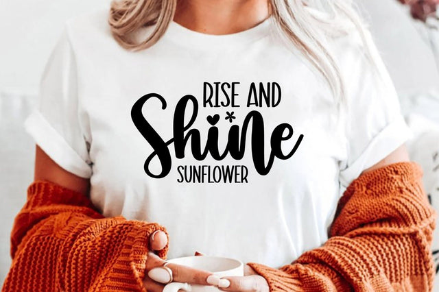 rise and shine sunflower SVG orpitasn 