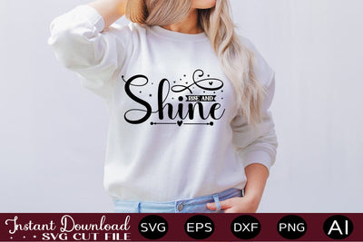 Rise And Shine SVG SVG designmaster24 