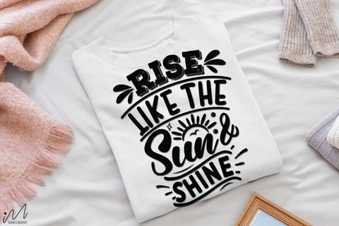 Rise like the sun and shine svg, Summer vibes svg, Summer t shirt svg, Vacation Svg, Ocean Svg Svg, Beach Svg, Beach t shirt svg, Summer mug svg, Beach time svg, Summer Cut Files, Hello summer svg, Lake time SVG Isabella Machell 