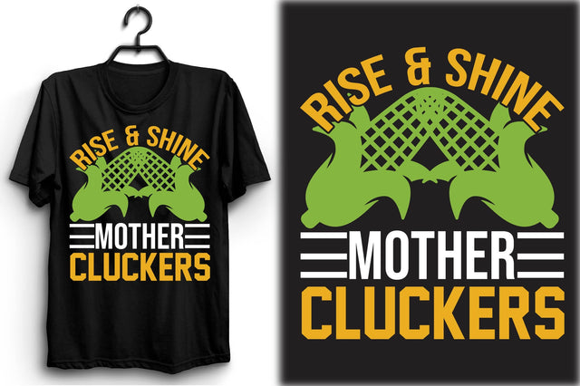 Rise & shine mother cluckers SVG SVGista 