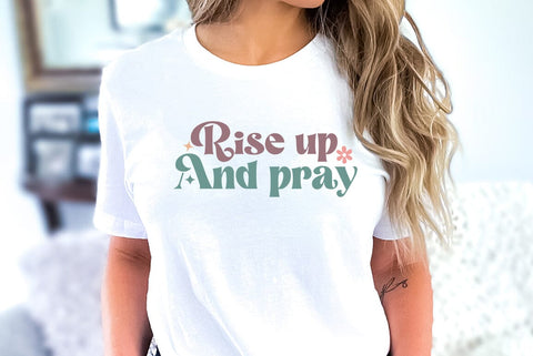 Rise up and pray, Religious SVG Design SVG FiveStarCrafting 