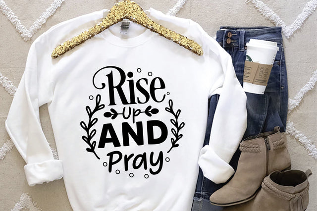 Rise Up And Pray SVG SVG Creativeart88 
