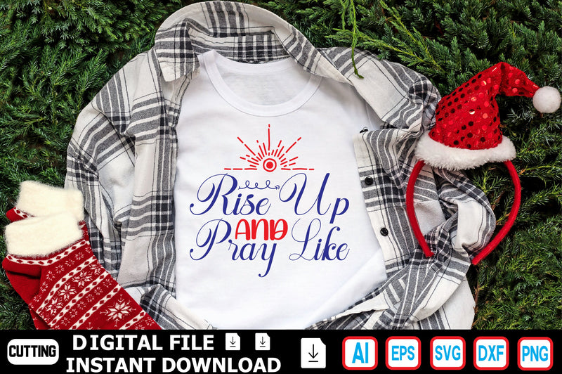 Rise Up & Pray Like SVG Craftlabsvg24 