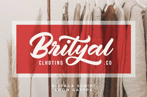 Ristaga Script Font gatype 