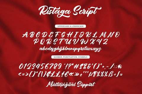 Ristaga Script Font gatype 