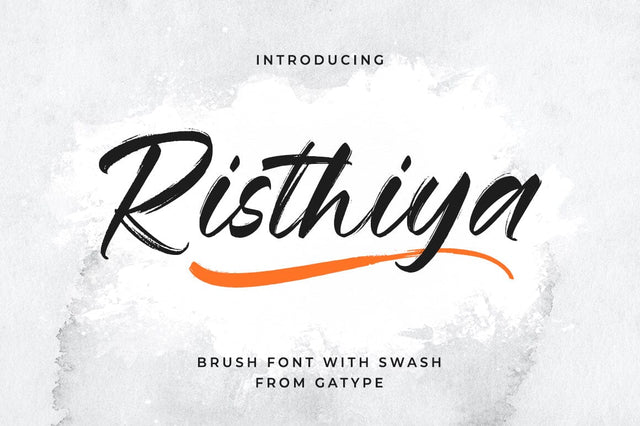 Risthiya Font gatype 