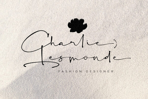 Rithalica Jope Babes luxury chic handwritten font Font Akrt Std 