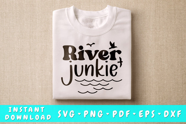 River junkie SVG SVG HappyDesignStudio 