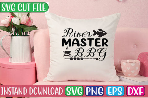 River Master BBG SVG Cut File SVGs, Quotes and Sayings, Food & Drink, Holiday,On Sale, SVG Studio Innate 