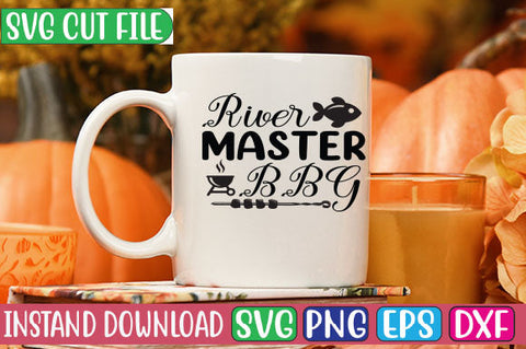 River Master BBG SVG Cut File SVGs, Quotes and Sayings, Food & Drink, Holiday,On Sale, SVG Studio Innate 
