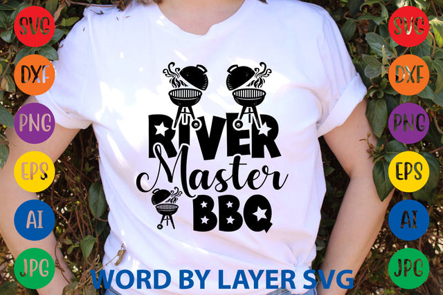 River Master Bbq, BBQ SVG Design SVG Rafiqul20606 