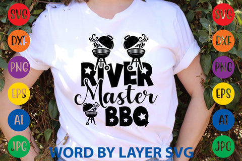 River Master Bbq, BBQ SVG Design SVG Rafiqul20606 