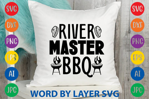 River Master Bbq SVG Design SVG Rafiqul20606 