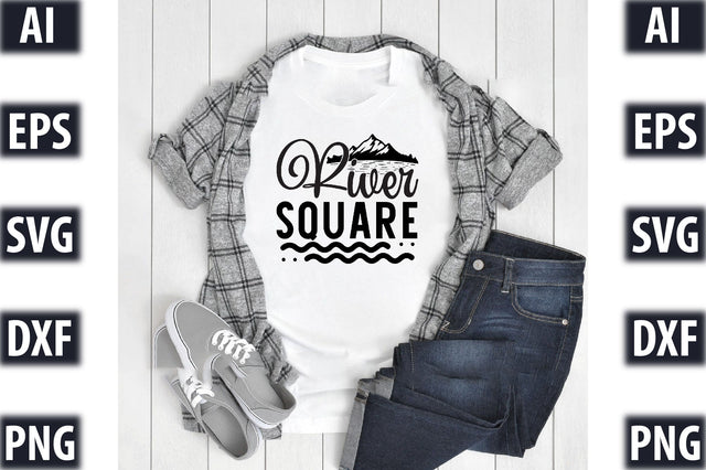 River square SVG SVGista 