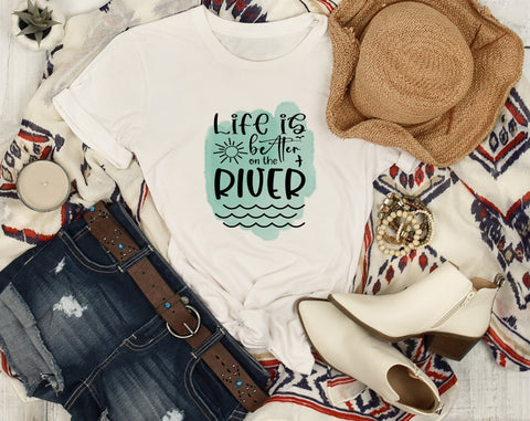 River Sublimation Designs Bundle, 6 River Quotes PNG Files, What Happens On The River Stays On The River PNG, River Shirt PNG Sublimation HappyDesignStudio 