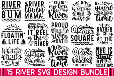 River Svg Design Bundle SVG SVGista 