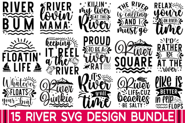 River Svg Design Bundle SVG SVGista 