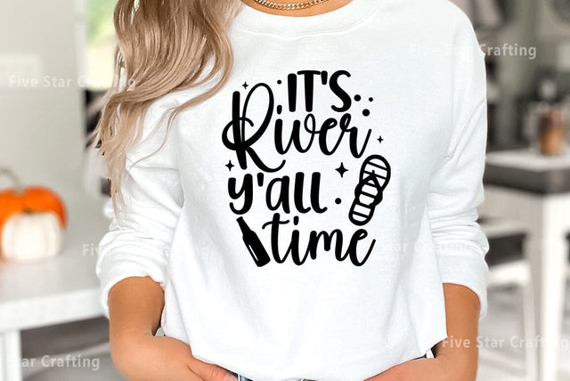 River SVG Design, Its river time yall SVG FiveStarCrafting 
