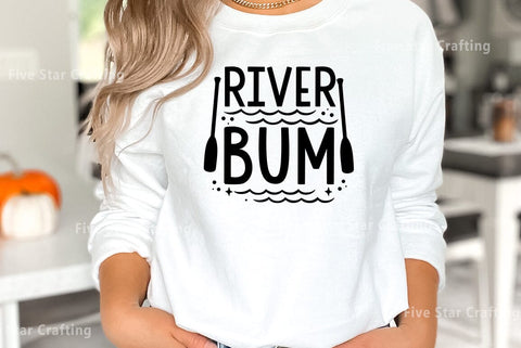 River SVG Design, River bum SVG FiveStarCrafting 