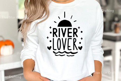 River SVG Design, River lover SVG FiveStarCrafting 