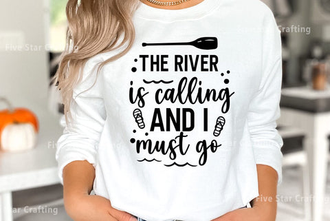 River SVG Design, The river is calling and i must go SVG FiveStarCrafting 