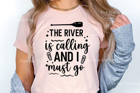 River SVG Design, The river is calling and i must go SVG FiveStarCrafting 