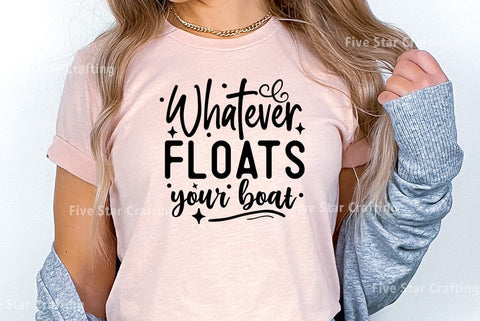River SVG Design, Whatever floats your boat SVG FiveStarCrafting 