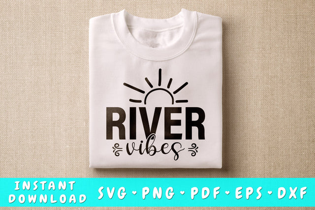 River vibes SVG SVG HappyDesignStudio 