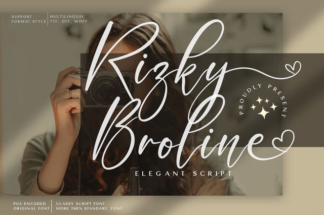 Rizky Broline Font Wildan Type 