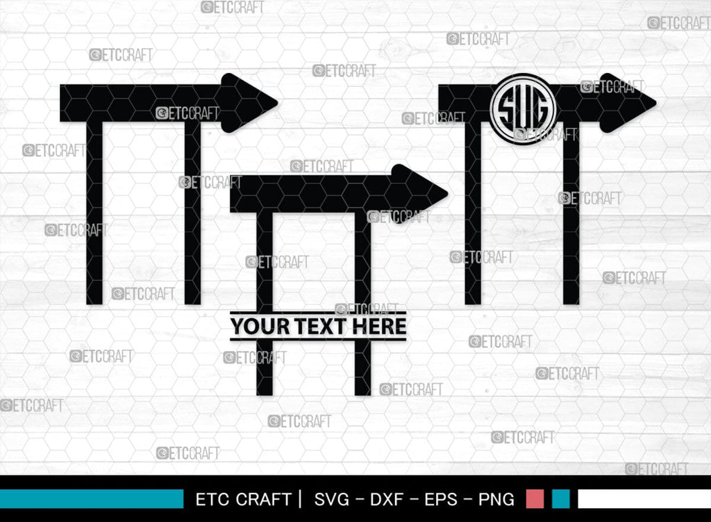 Road Sign Monogram, Road Sign Silhouette, Road Sign SVG, Highway Sign Svg, Crossroads Svg