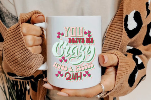 Road Sign Retro You Drive Me Crazy Sublimation Sublimation Jagonath Roy 