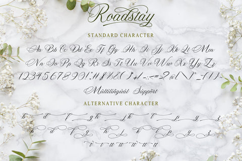 Roadstay Font love script 