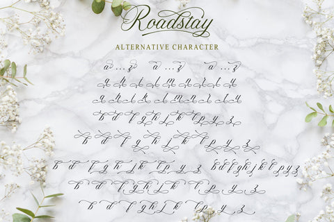 Roadstay Font love script 
