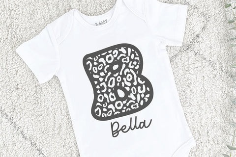 Roar Animal Print Leopard Font Font Blush Font Co. 