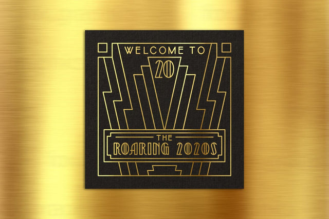 Roaring 2020s SKETCH Single Line Drawing SVG Sketch DESIGN Designed by Geeks 