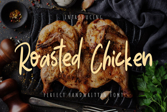 Roasted Chicken Font dapiyupi store 