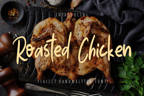 Roasted Chicken Font dapiyupi store 