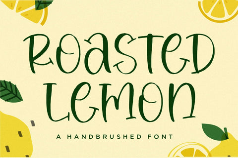 Roasted Lemon Font Font Balpirick 