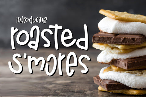 Roasted Smores Font Kitaleigh 