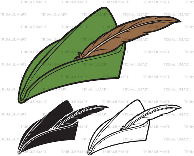 Robin Hood hat SVG TribaliumArtSF 