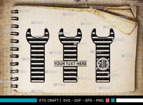 Robot Monogram, Robot Silhouette, Robot SVG, Toy Svg, Robot Head Svg, SB00400 SVG ETC Craft 