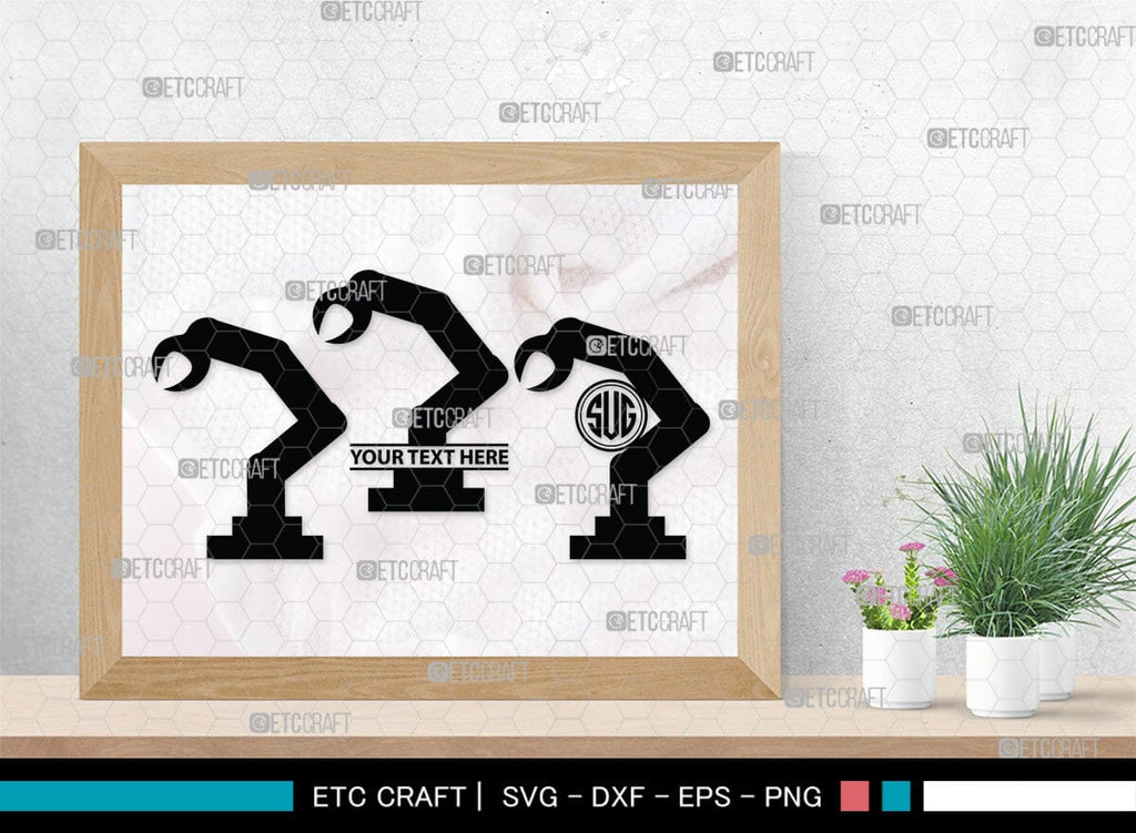 Robot Monogram, Robot Silhouette, Robot SVG, Toy Svg, Robot Head Svg ...