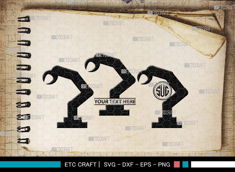 Robot Monogram, Robot Silhouette, Robot SVG, Toy Svg, Robot Head Svg ...