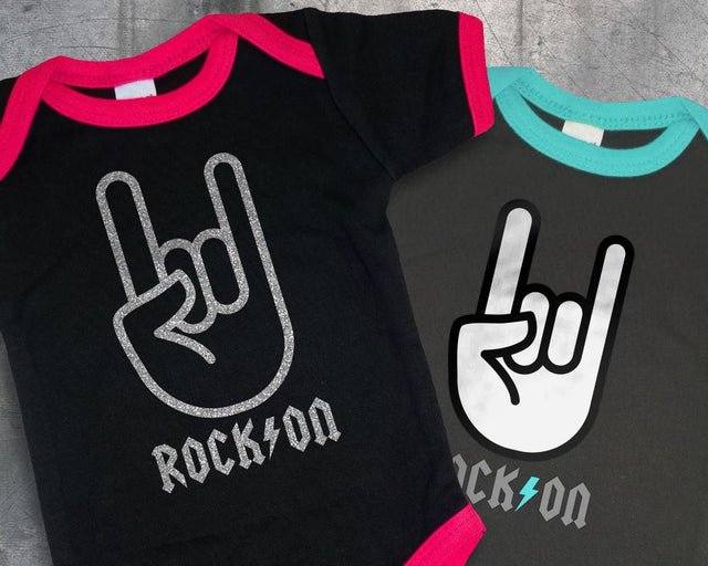 Rock and Roll Hand Gesture SVG Designed by Geeks 