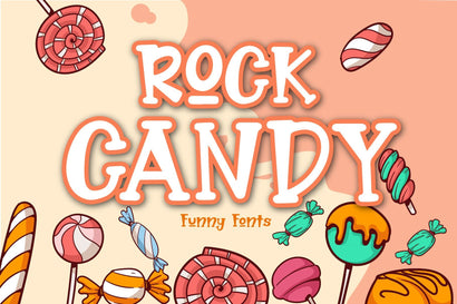 Rock Candy Font jafarnation 